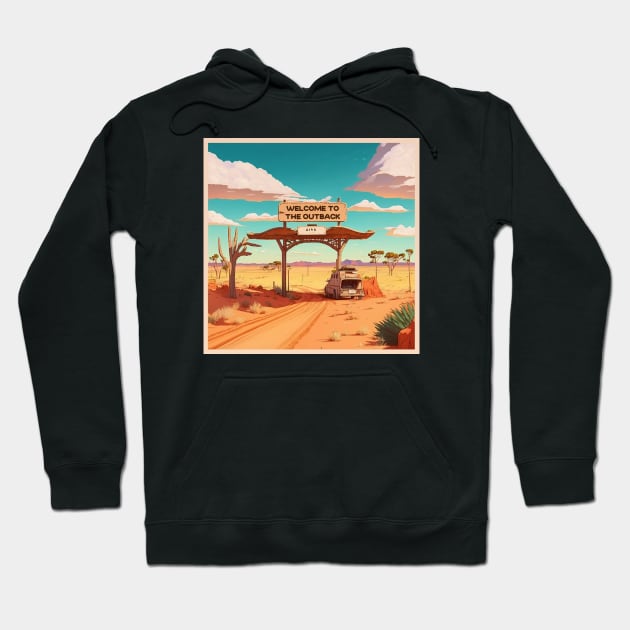 Welcome to the Outback! Hoodie by SLMGames